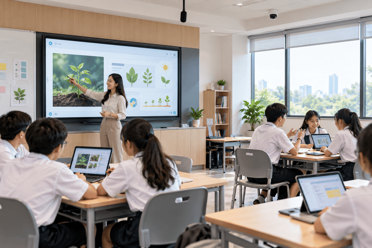 Triển khai SmartEdu360 trong lớp học